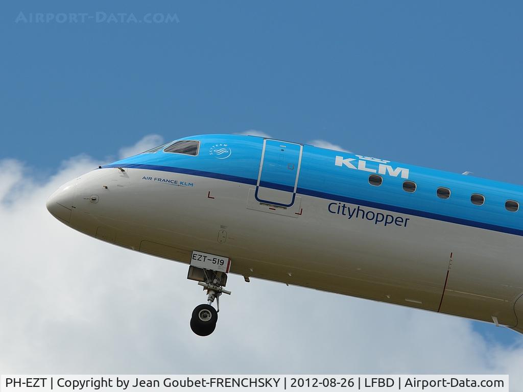 PH-EZT, 2012 Embraer 190LR (ERJ-190-100LR) C/N 19000519, KLM from AMS