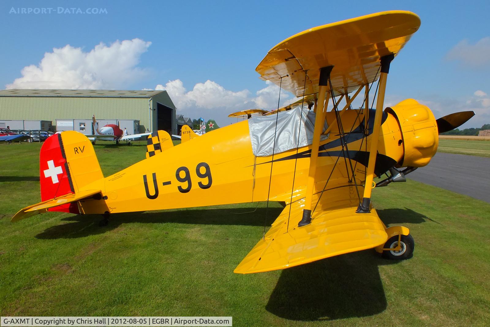 G-AXMT, 1938 Bucker Bu-133C Jungmeister C/N 46, The Real Aeroplane Club's Summer Madness Fly-In, Breighton