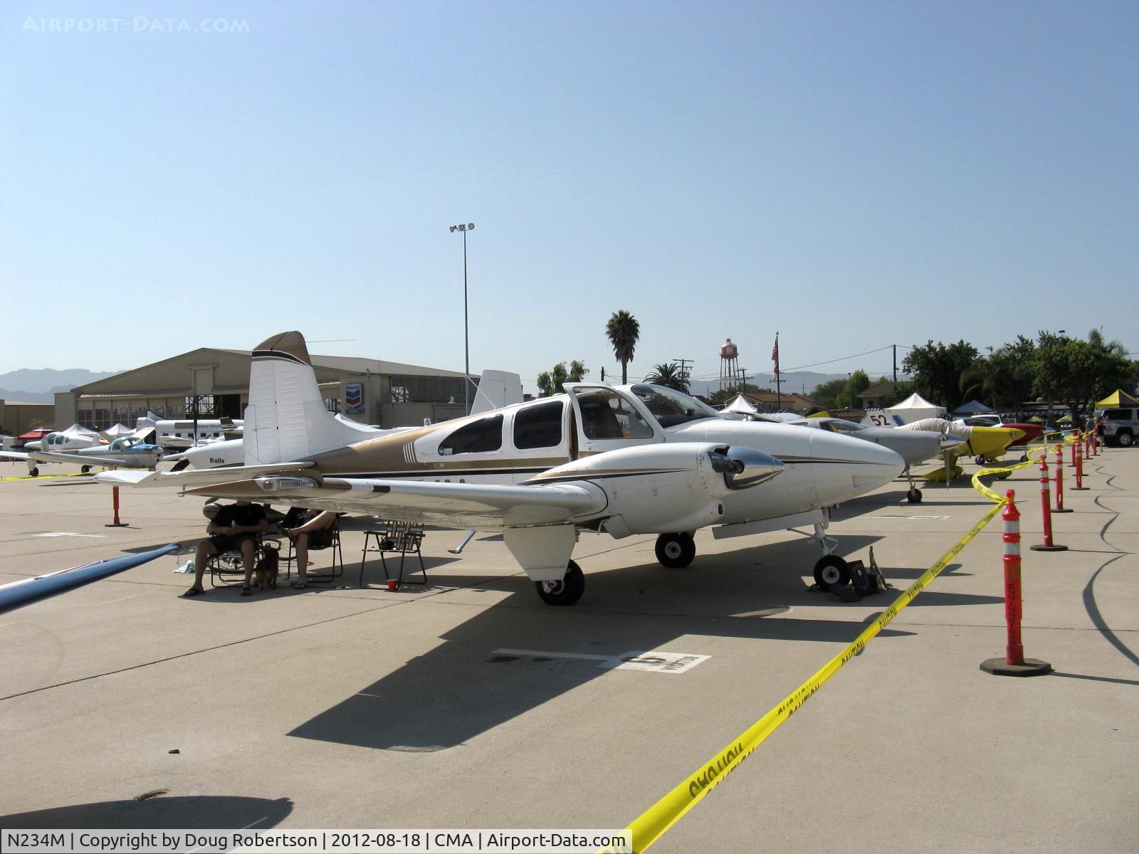 N234M, 1963 Beech D95A Travel Air C/N TD-560, 1963 Beech D95A TRAVEL AIR, two Lycoming IO-360-B1A 180 Hp each