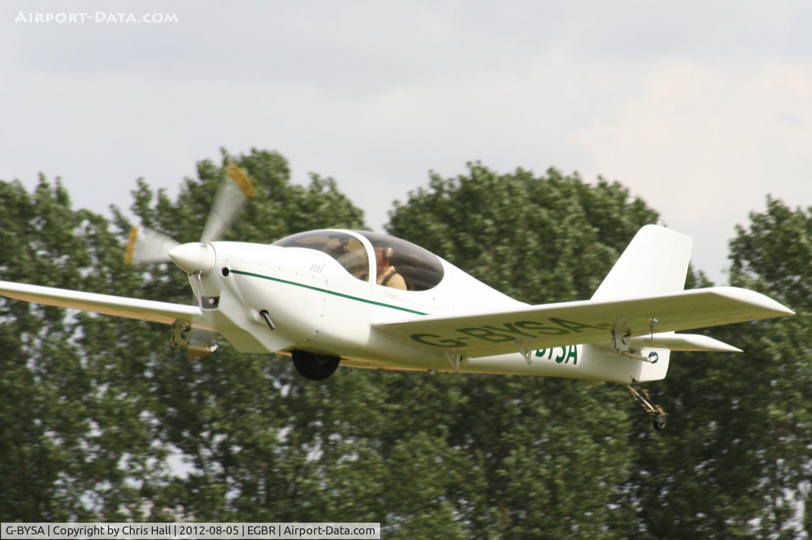 G-BYSA, 2000 Europa XS Monowheel C/N PFA 247-13199, The Real Aeroplane Club's Summer Madness Fly-In, Breighton