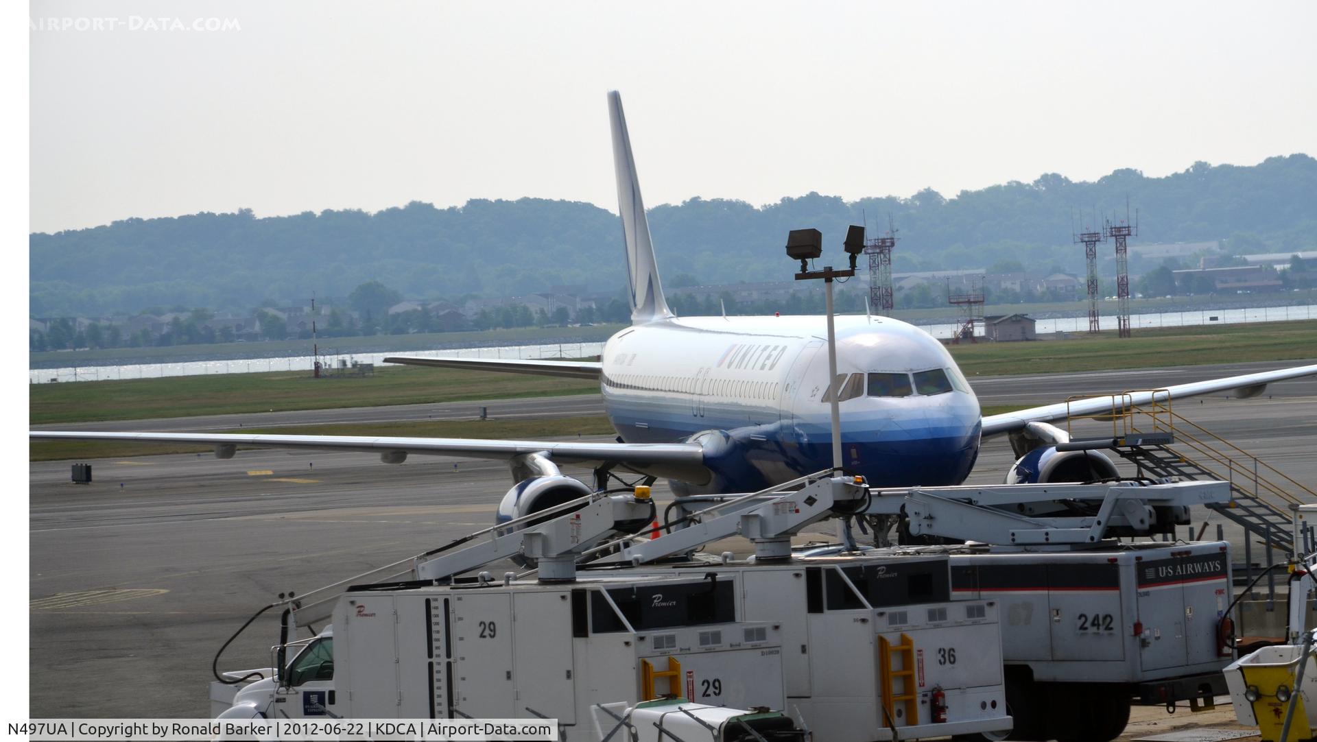 N497UA, 2002 Airbus A320-232 C/N 1847, DCA, VA