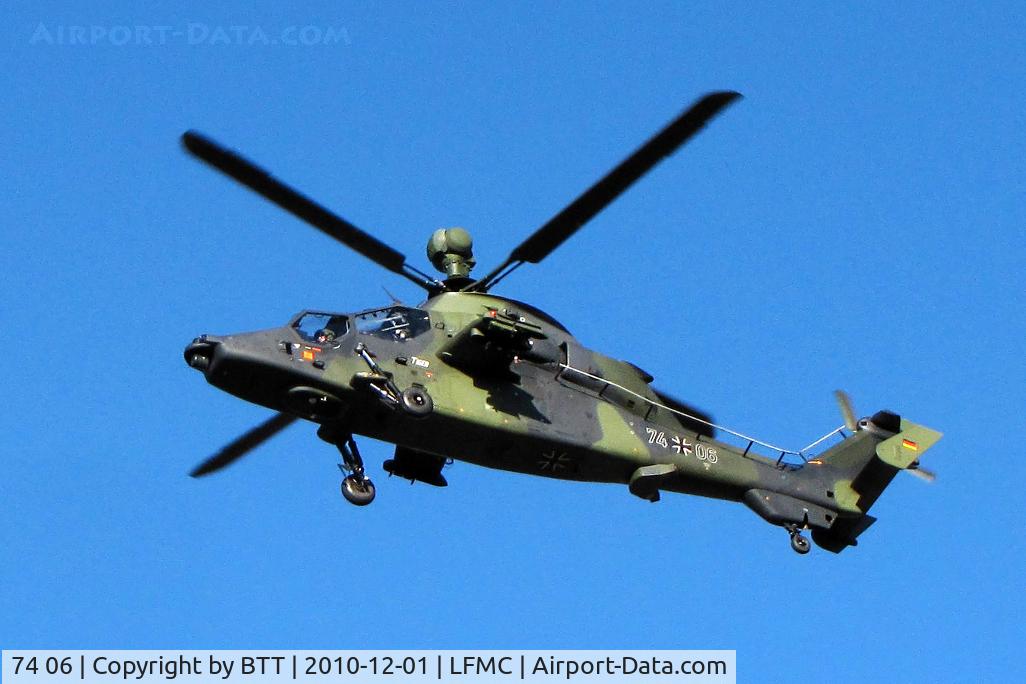 74 06, Eurocopter EC-665 Tiger UHT C/N 1006, Training flight