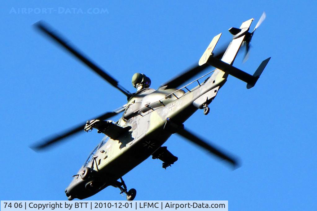 74 06, Eurocopter EC-665 Tiger UHT C/N 1006, Training flight