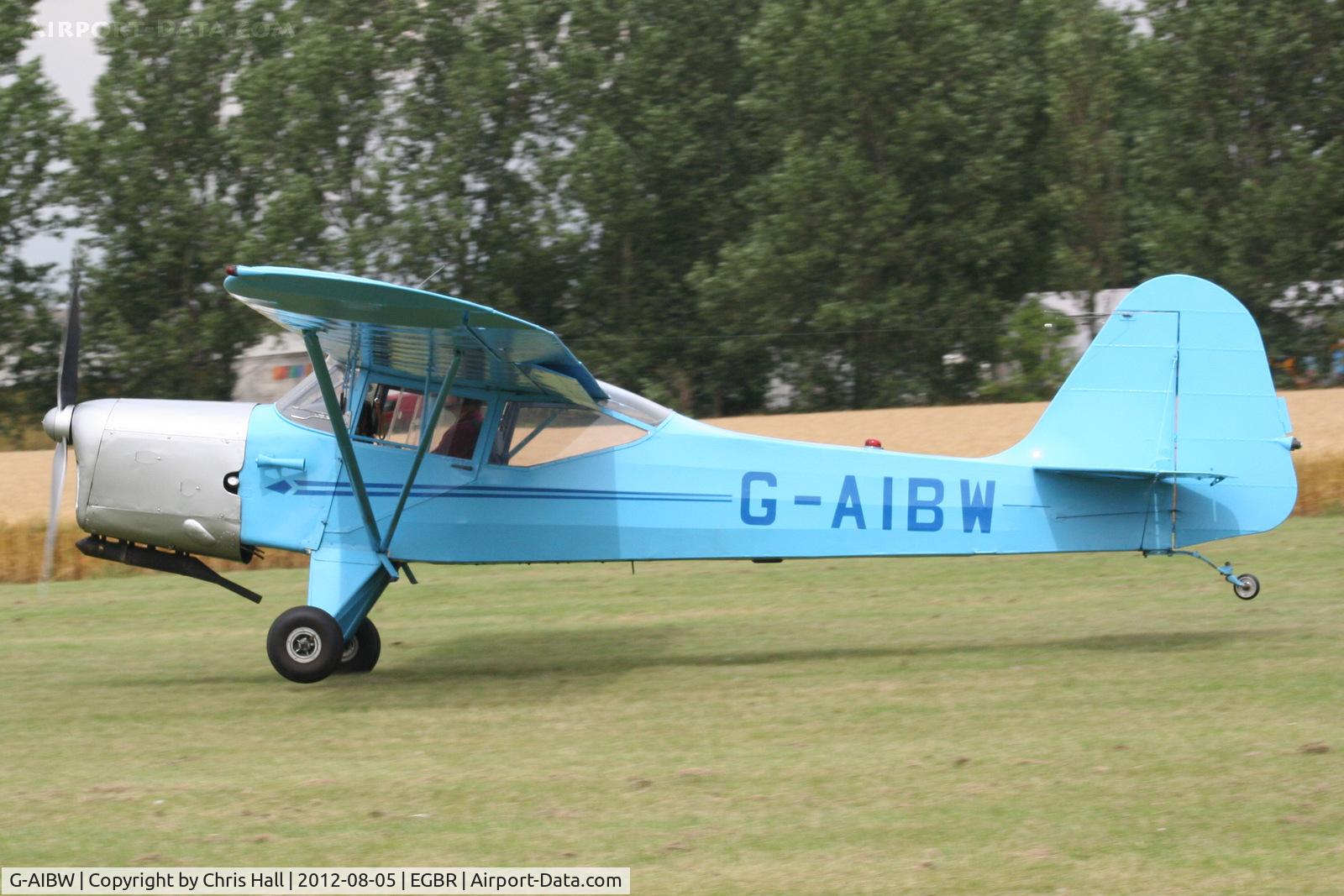 G-AIBW, 1946 Auster J-1N Alpha C/N 2158, The Real Aeroplane Club's Summer Madness Fly-In, Breighton