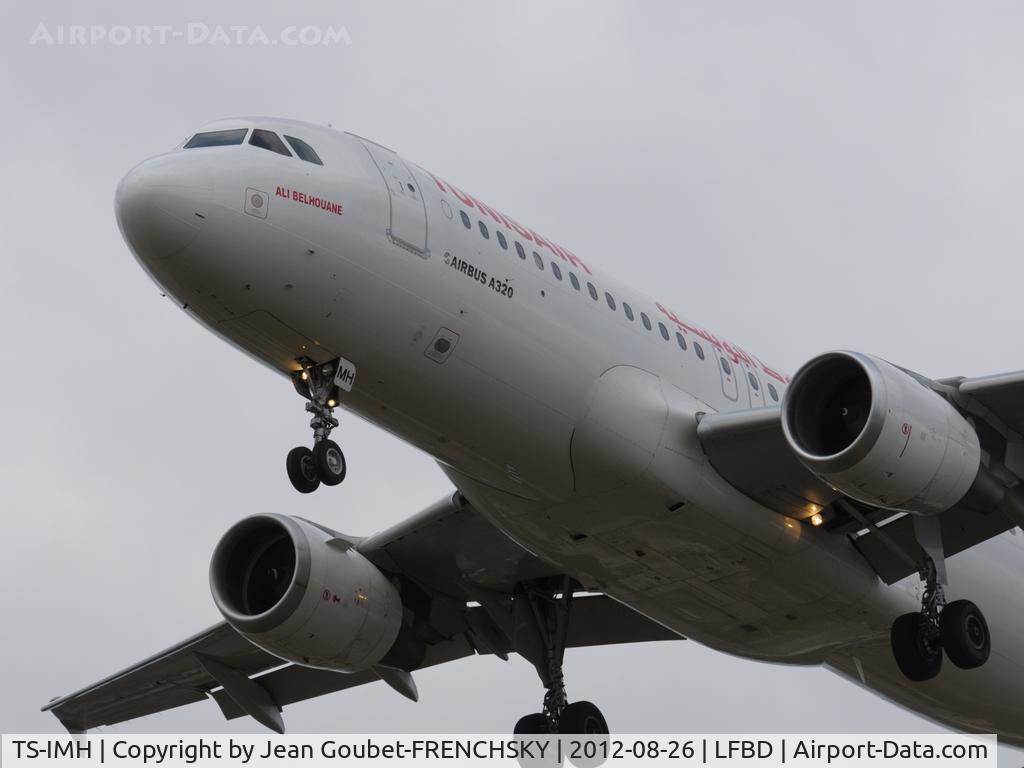 TS-IMH, 1993 Airbus A320-211 C/N 0402, ALI BELHOUANE landing 23
