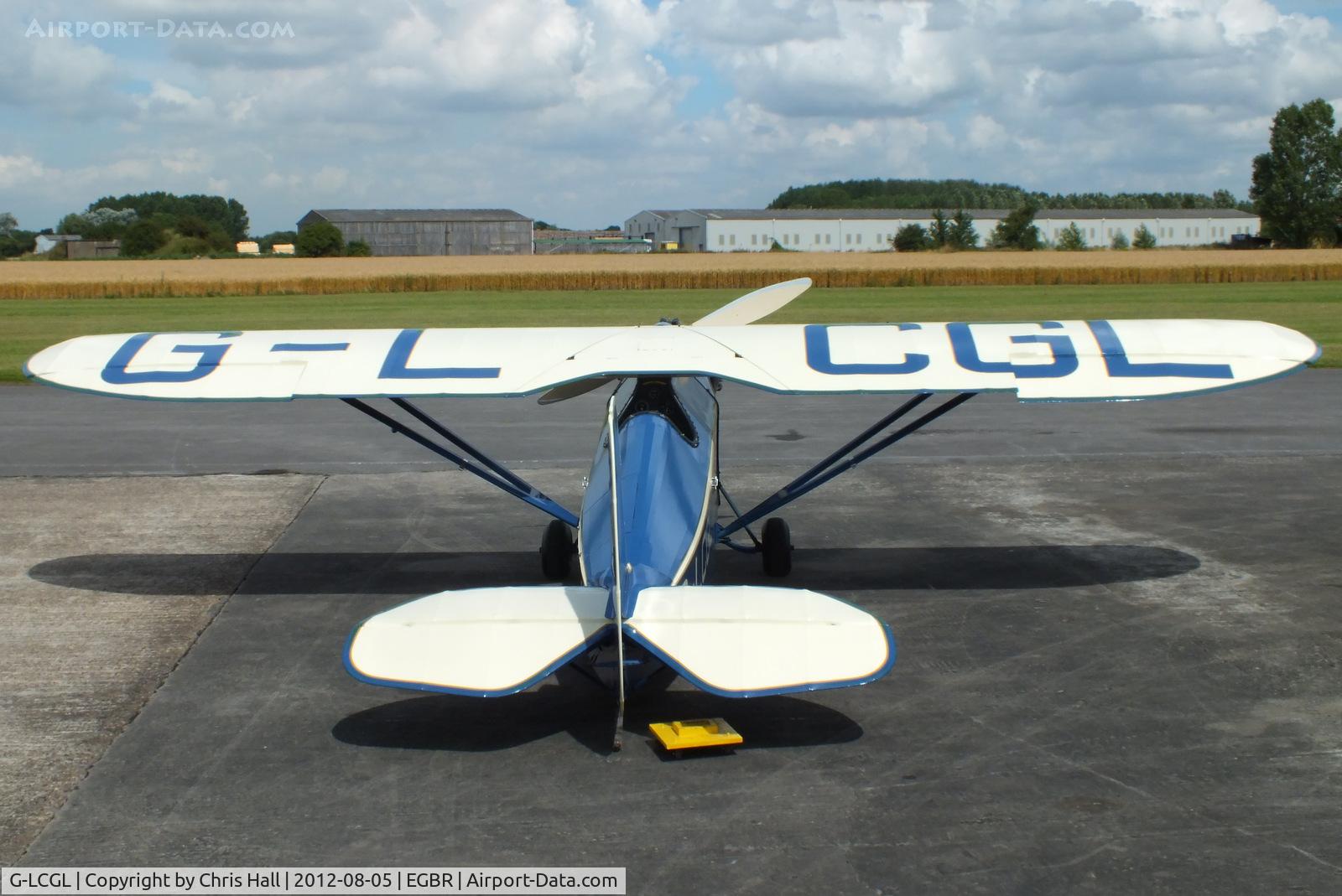 G-LCGL, 1993 Comper CLA7 Swift Replica C/N PFA 103-11089, The Real Aeroplane Club's Summer Madness Fly-In, Breighton