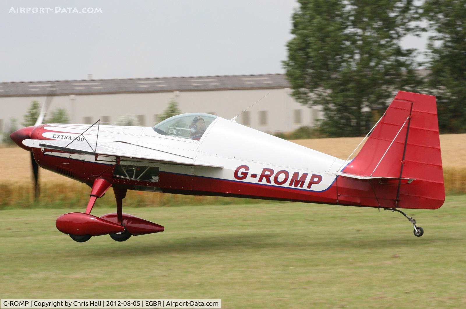 G-ROMP, 1987 Extra EA-230H C/N 001, The Real Aeroplane Club's Summer Madness Fly-In, Breighton