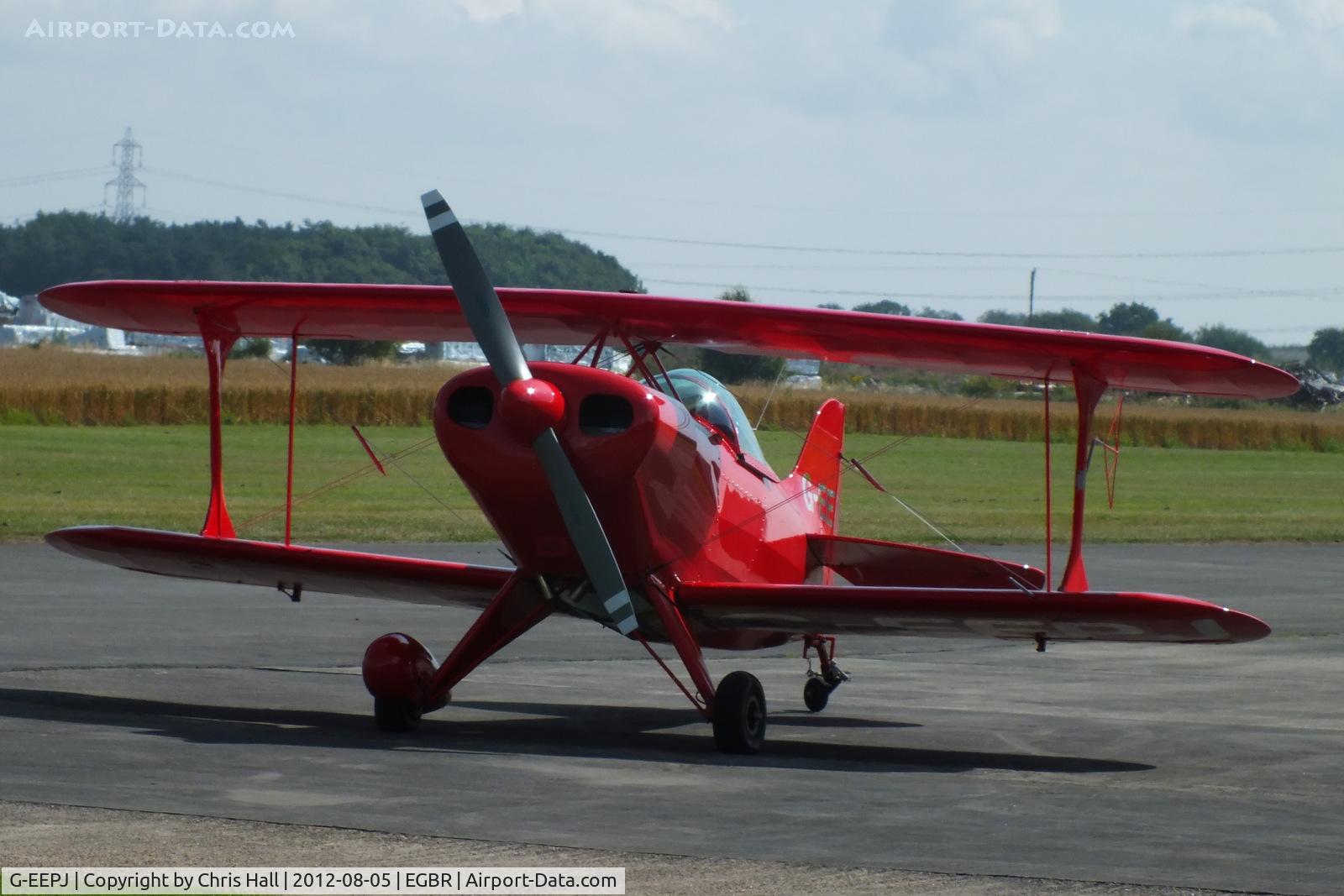 G-EEPJ, 1991 Pitts S-1S Special C/N PFA 009-11557, The Real Aeroplane Club's Summer Madness Fly-In, Breighton