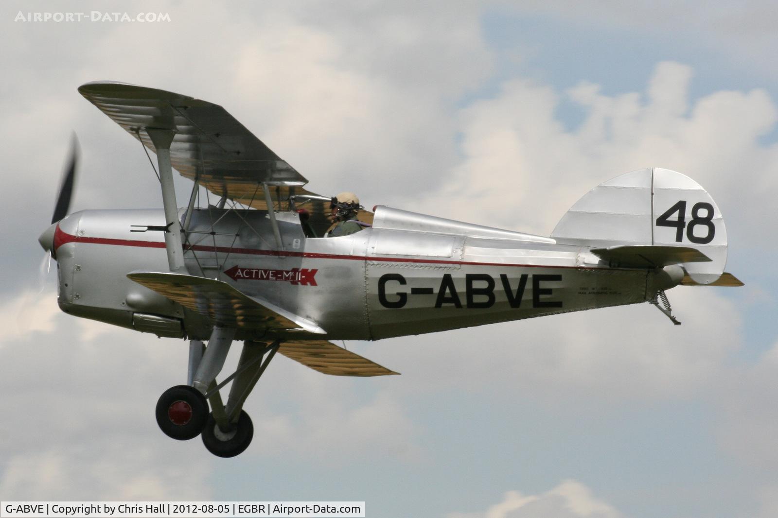 G-ABVE, 1932 Arrow Active 2 C/N 2, The Real Aeroplane Club's Summer Madness Fly-In, Breighton