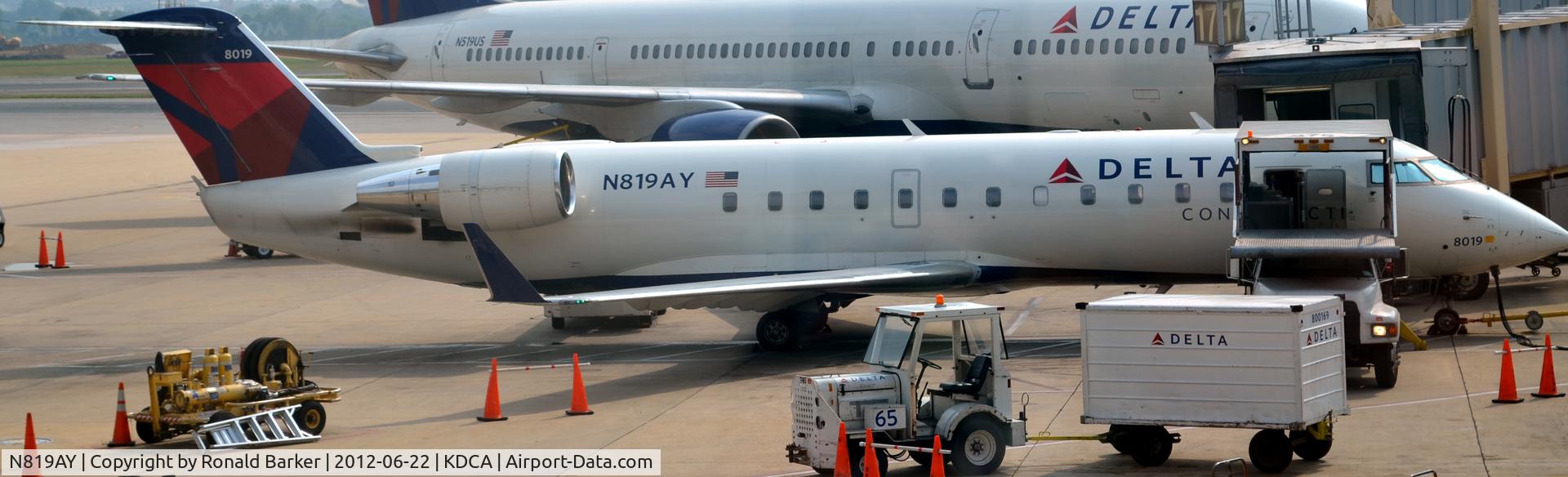 N819AY, 2005 Bombardier CRJ-200LR (CL-600-2B19) C/N 8019, DCA, VA