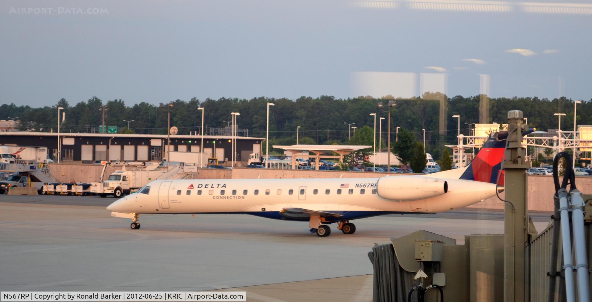 N567RP, 2003 Embraer EMB-145LR C/N 145698, Taxi RIC, VA