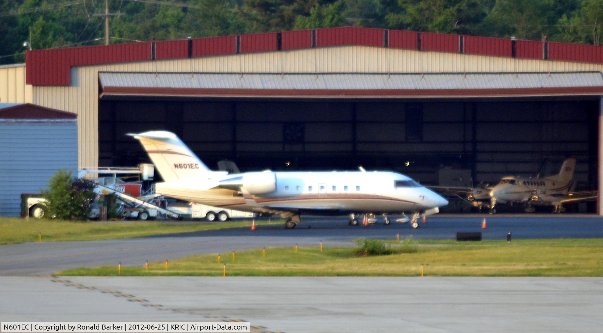 N601EC, 1990 Canadair Challenger 601-3A (CL-600-2B16) C/N 5064, RIC, VA