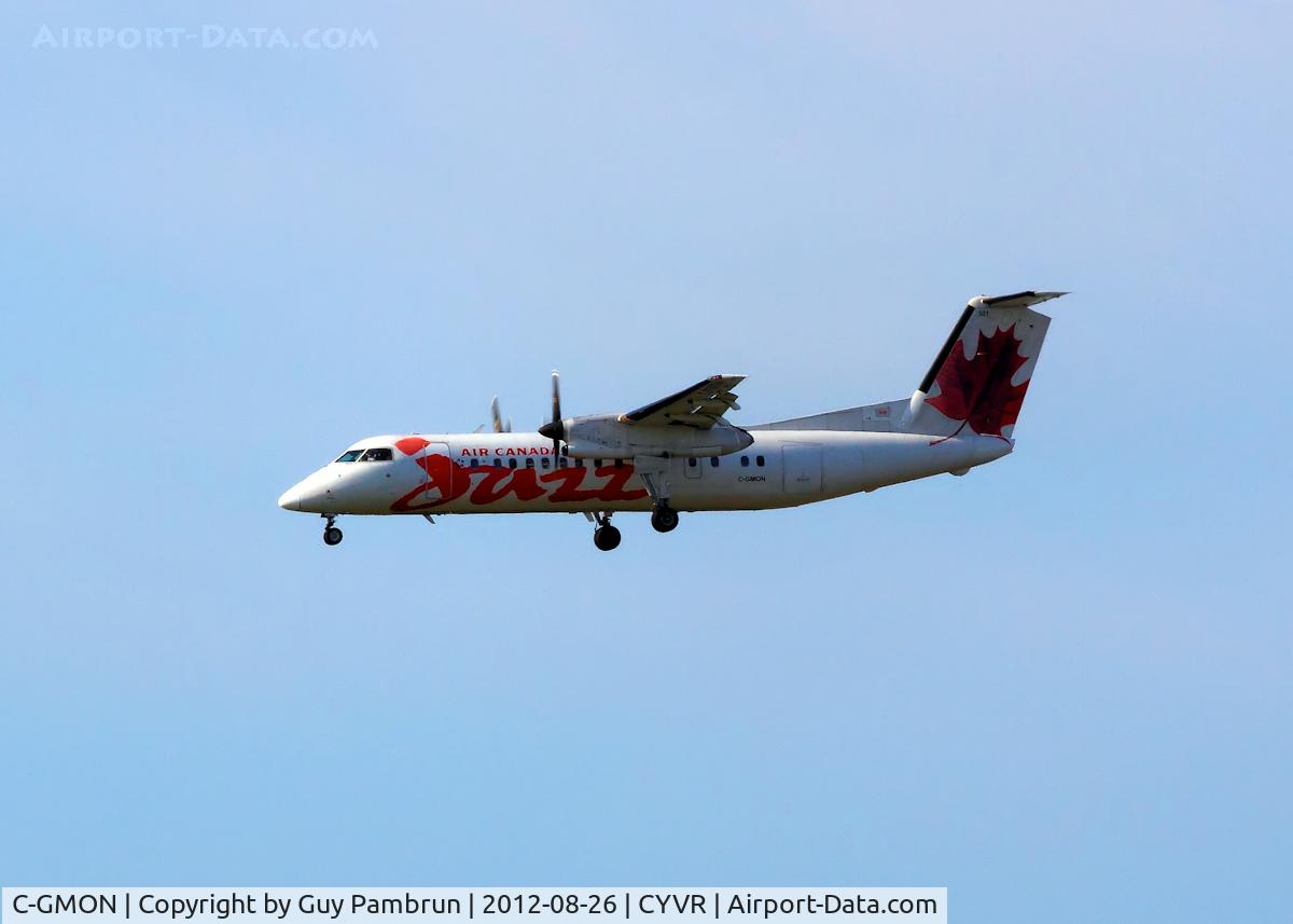 C-GMON, 1989 De Havilland Canada DHC-8-301 Dash 8 C/N 131, Landing