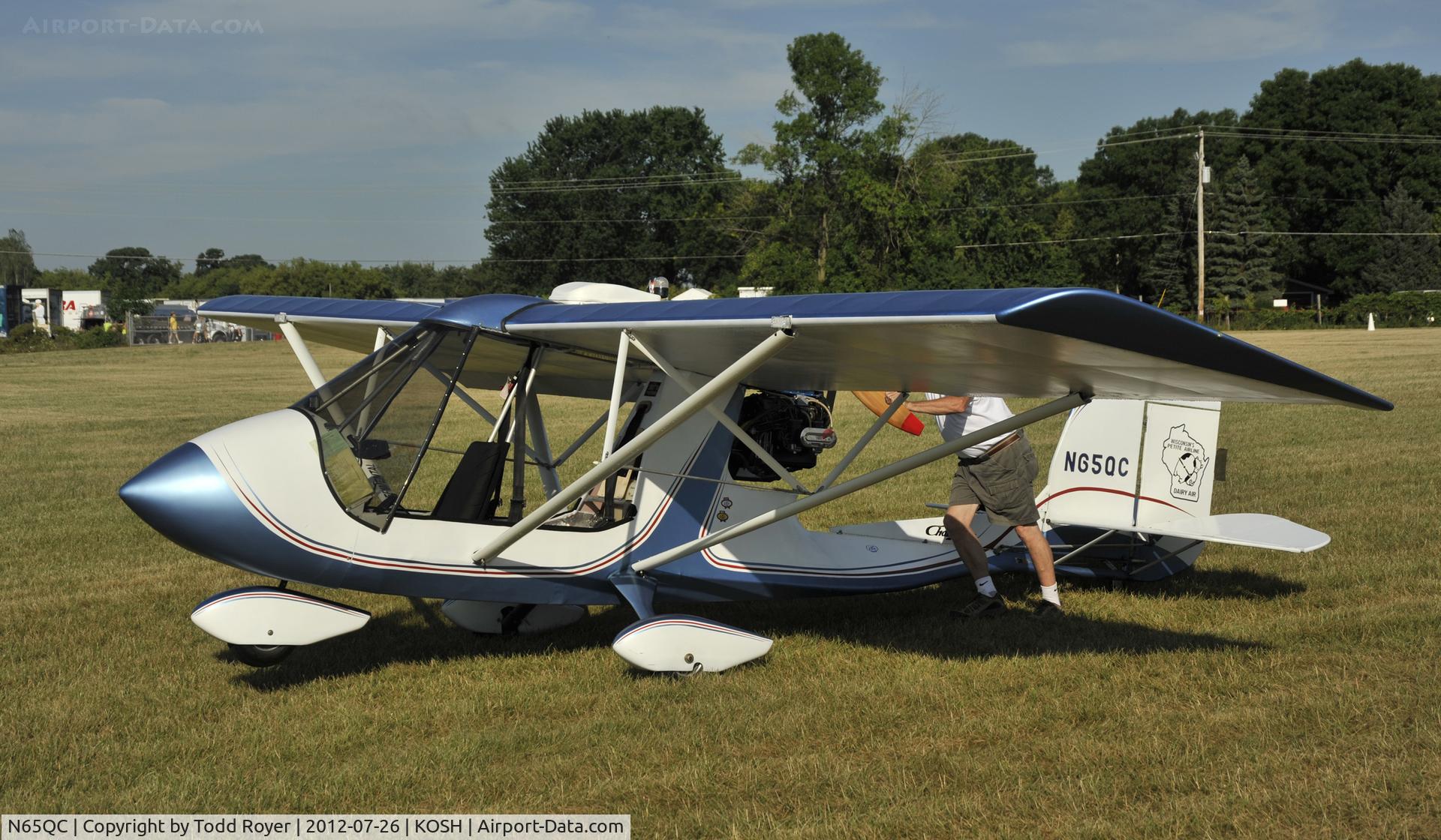 N65QC, 2007 Quad City Challenger II Light Sport Special C/N CH2-0906-LSS-0105, Airventure 2012