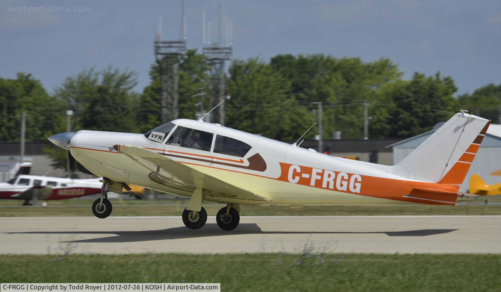 C-FRGG, 1960 Piper PA-24-250 Comanche C/N 24-2187, Departing Airventure on runway 27
