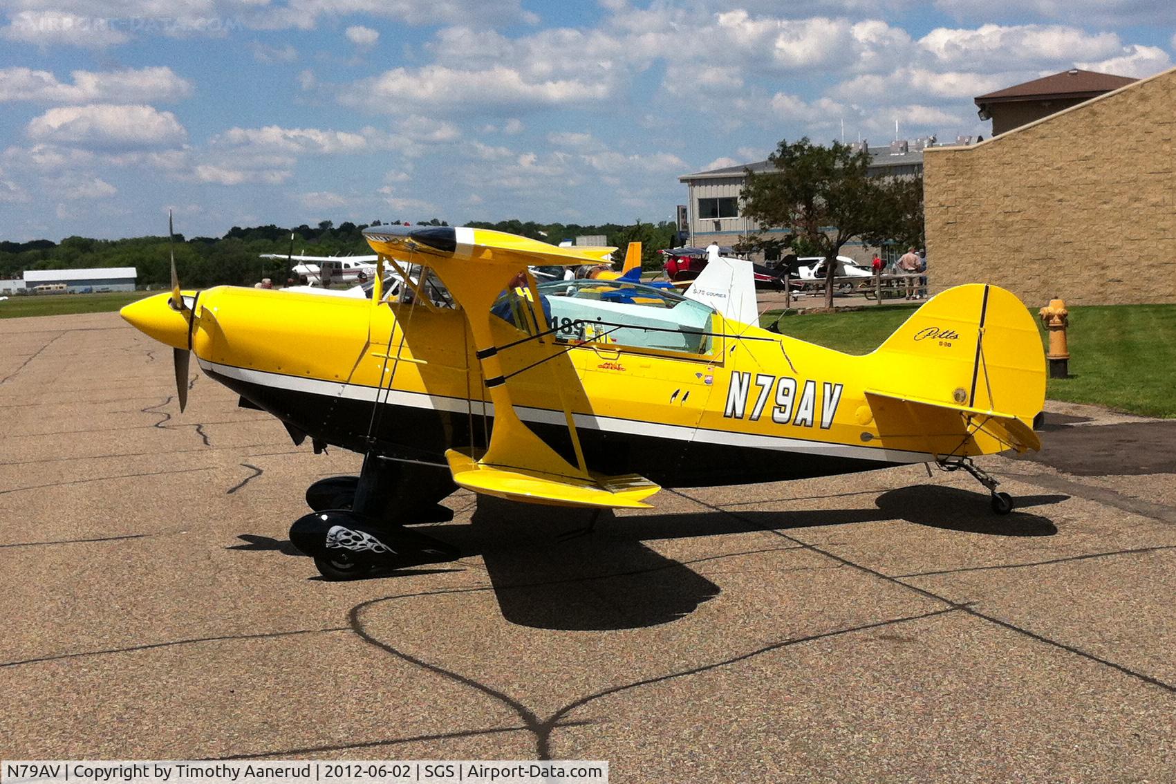 N79AV, 1986 Pitts S-2B Special C/N 5114, 1986 Pitts Aerobatics S-2B, c/n: 5114