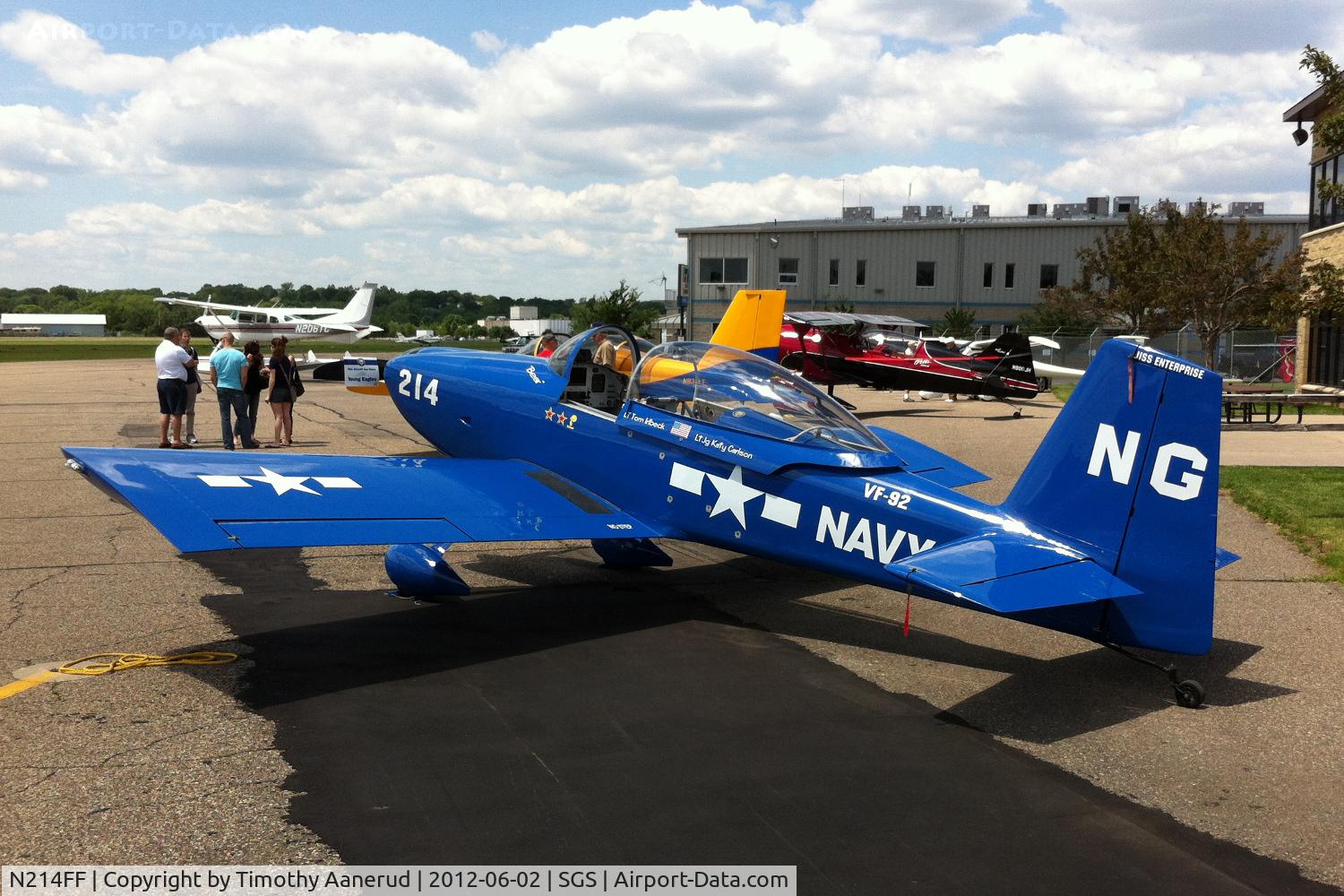 N214FF, Vans RV-8 C/N 80687, RV-8, c/n: 80687