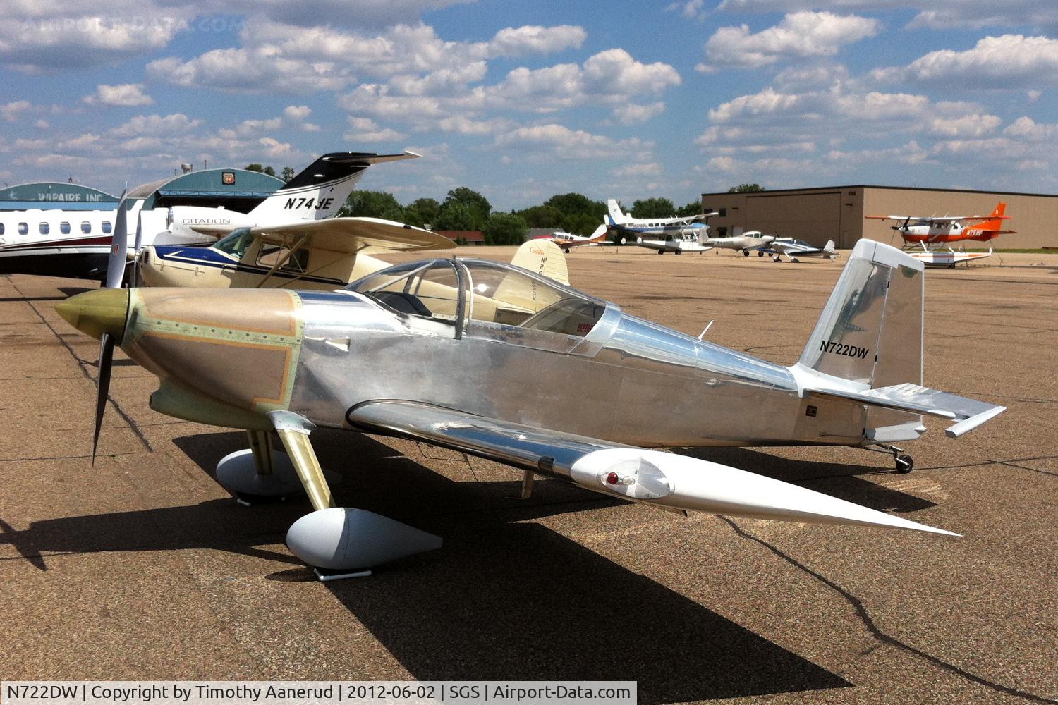 N722DW, 2012 Vans RV-7 C/N 71727, RV-7, c/n: 71727