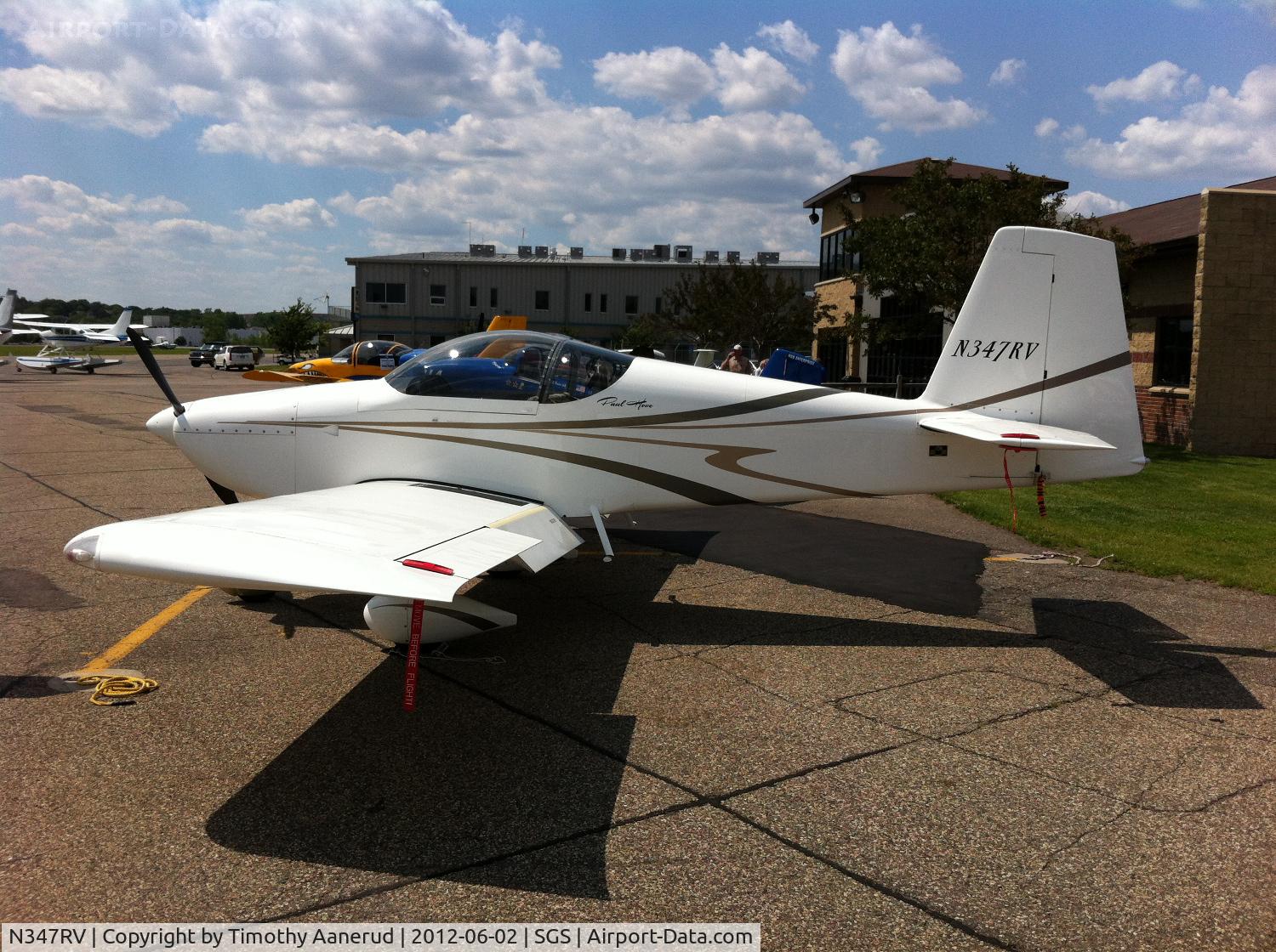 N347RV, 2007 Vans RV-7A C/N 70345, 2007 VANS RV-7A, c/n: 70345