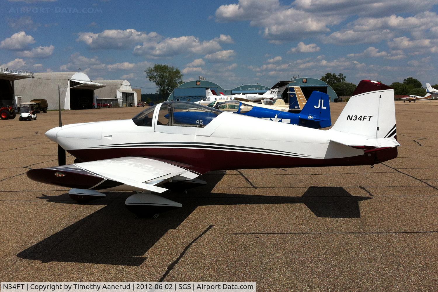 N34FT, Vans RV-6A C/N 25020, RV-6A, c/n: 25020