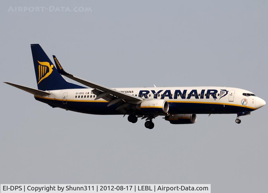 EI-DPS, 2007 Boeing 737-8AS C/N 33641, Landing rwy 25R