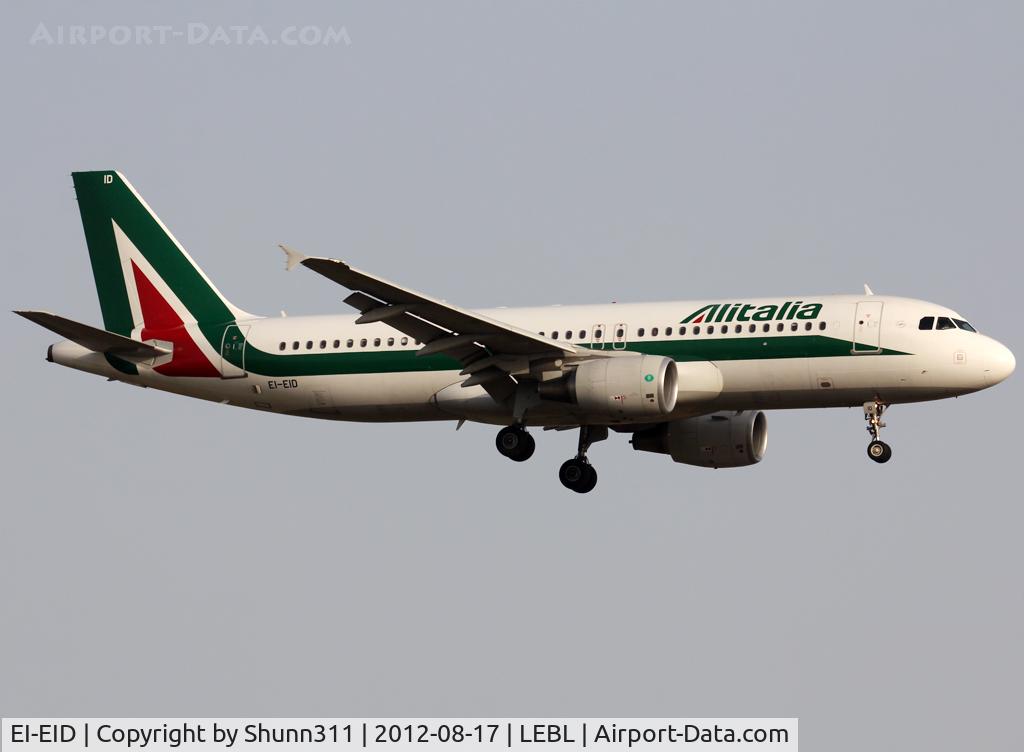 EI-EID, 2010 Airbus A320-216 C/N 4523, Landing rwy 25R