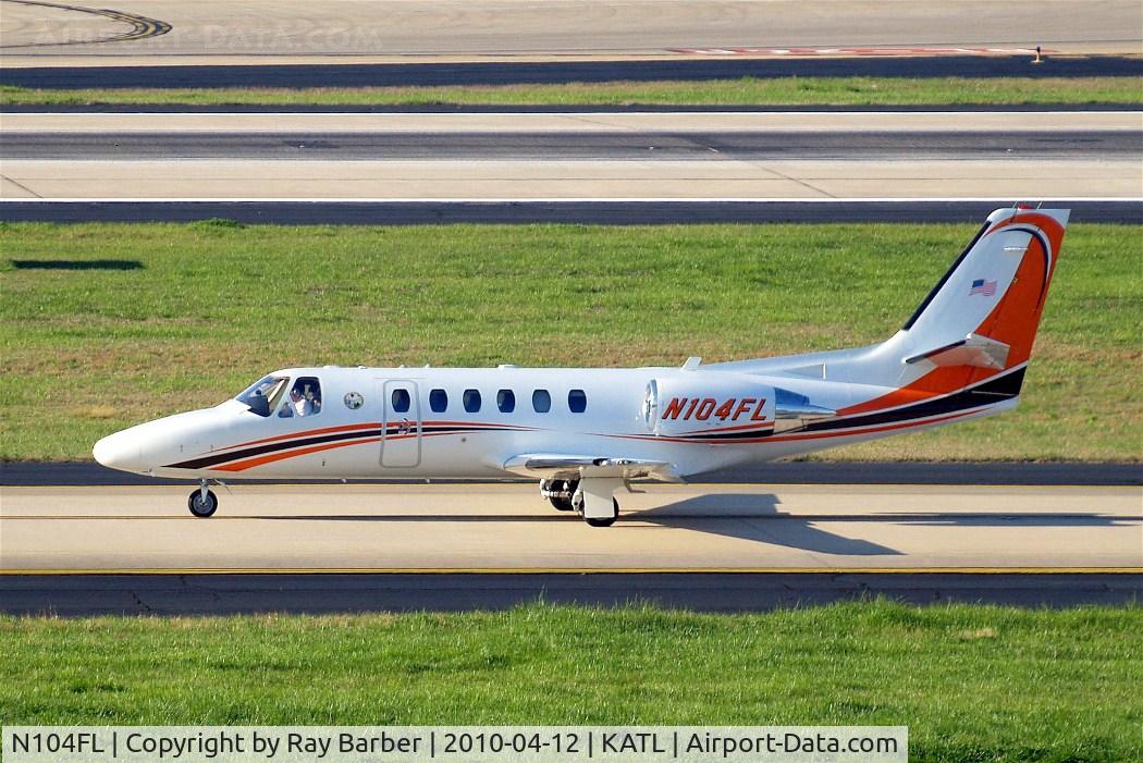 N104FL, 2003 Cessna 550 C/N 550-1071, Cessna Citation Bravo [550-1071] (State of Florida) Atlanta-Hartsfield~N 12/04/2010.