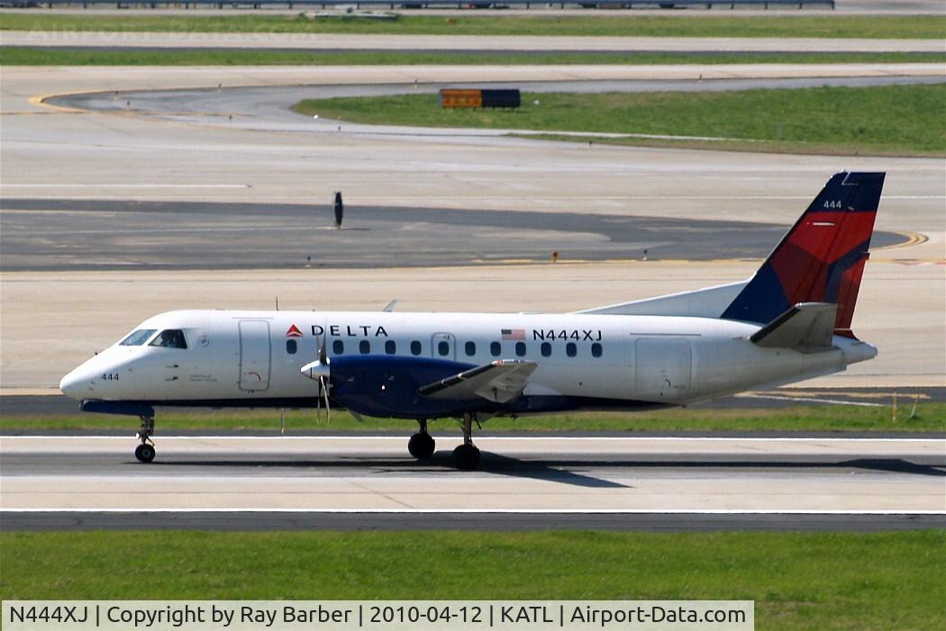 N444XJ, 1998 Saab 340B C/N 340B-444, SAAB-Scania SF.340B [444] (Delta Connection) Atlanta-Hartsfield~N 12/04/2010.