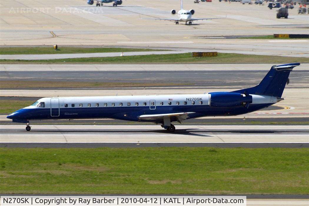 N270SK, 2000 Embraer ERJ-145LR (EMB-145LR) C/N 145304, Embraer ERJ-145LR [145304] (United Express/Chautauqua Airlines) Atlanta-Hartsfield~N 12/04/2010.
