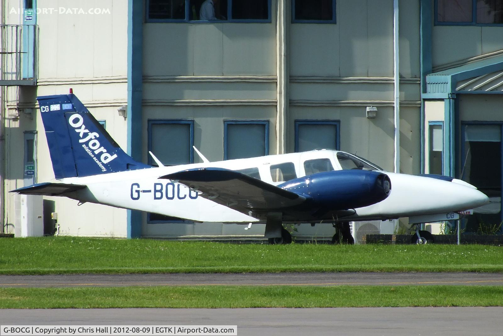 G-BOCG, 1978 Piper PA-34-200T Seneca II C/N 34-7870359, Oxford Aviation Academy
