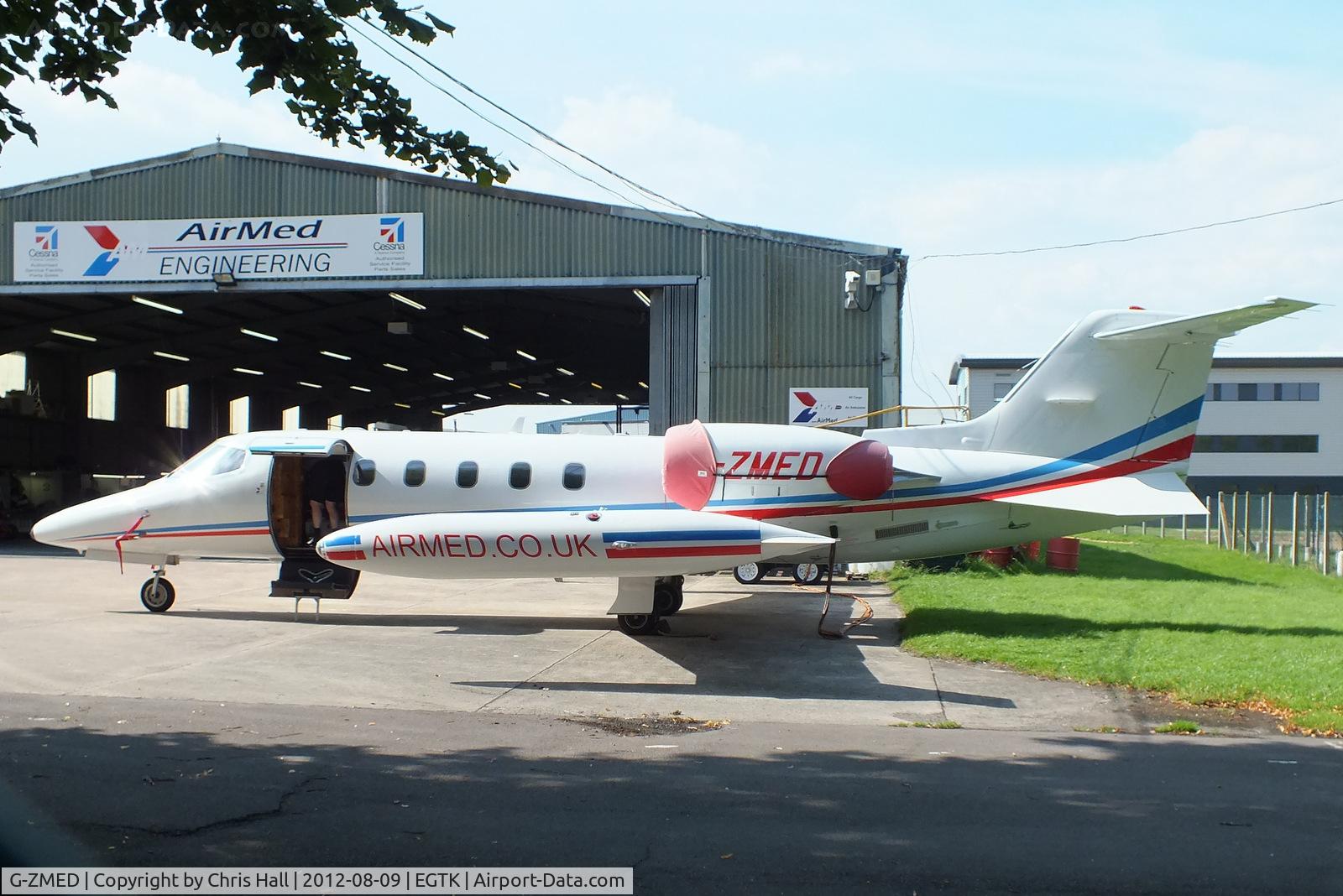 G-ZMED, 1990 Learjet 35A C/N 35A-656, Air Medical Fleet Ltd