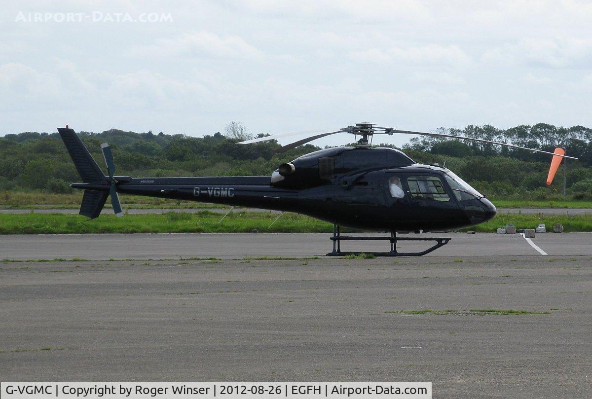 G-VGMC, 2001 Eurocopter AS-355N Ecureuil 2 C/N 5693, Visiting Ecureuil II operated by Cheshire Helicopters.