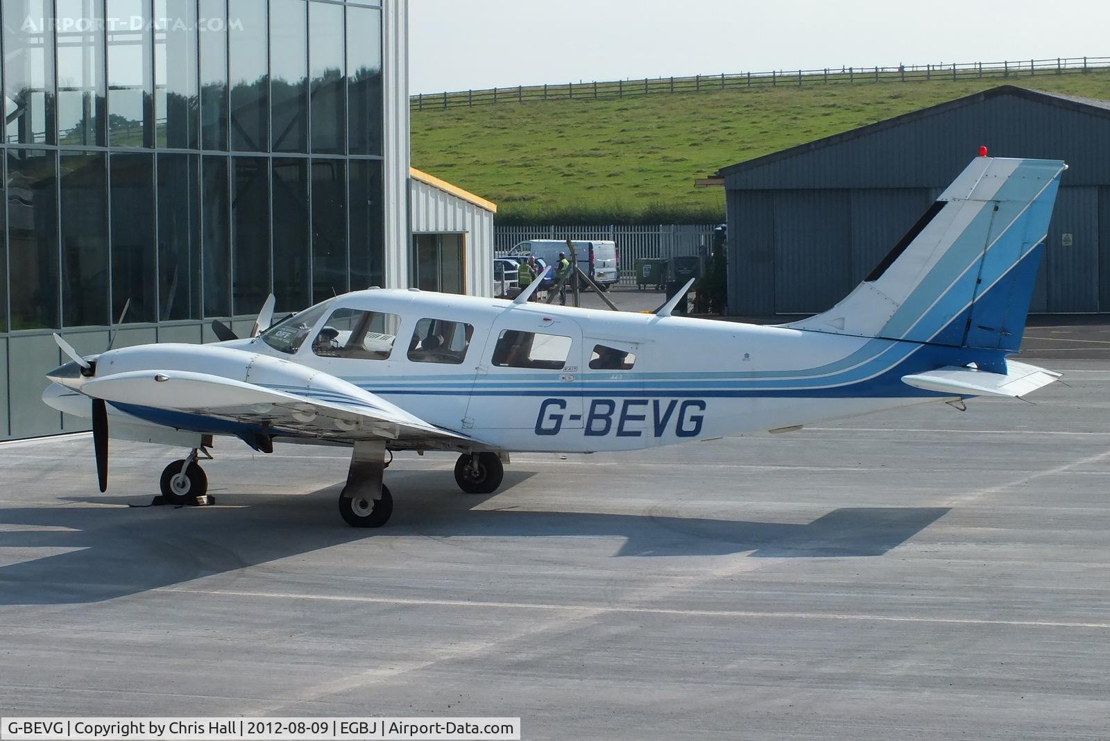G-BEVG, 1975 Piper PA-34-200T Seneca II C/N 34-7570060, I last saw this in a sorry state in the 