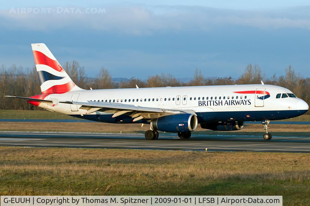 G-EUUH, 2002 Airbus A320-232 C/N 1665, British Airways G-EUUH
