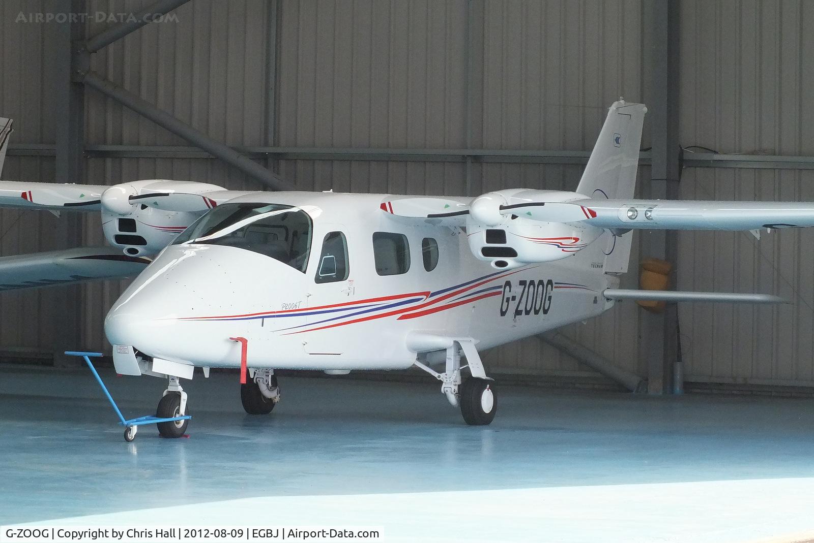 G-ZOOG, 2010 Tecnam P-2006T C/N 049, previously operated by the Airways Flying Club.