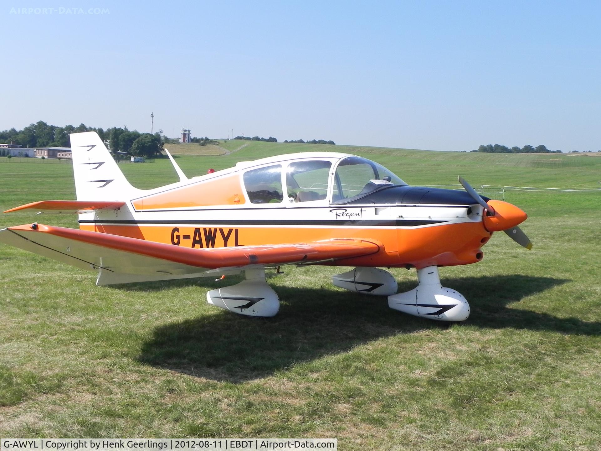 G-AWYL, 1969 Robin DR-253B Regent C/N 143, Oldtimer Fly In , Schaffen Diest - Belgium , August 2012