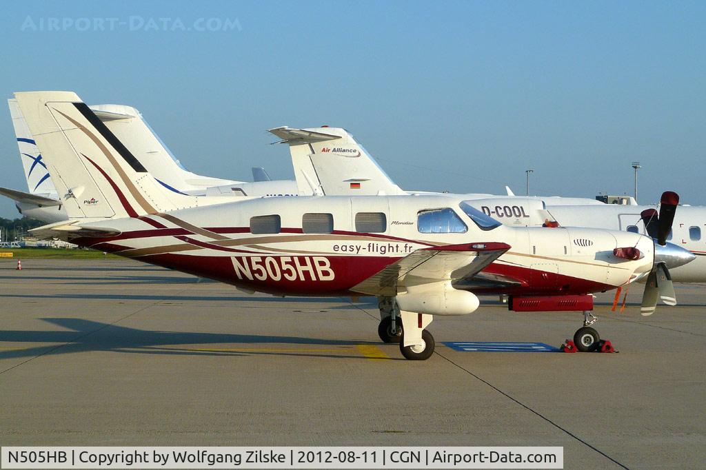 N505HB, 2007 Piper PA-46-500TP Malibu Meridian C/N 4697314, visitor