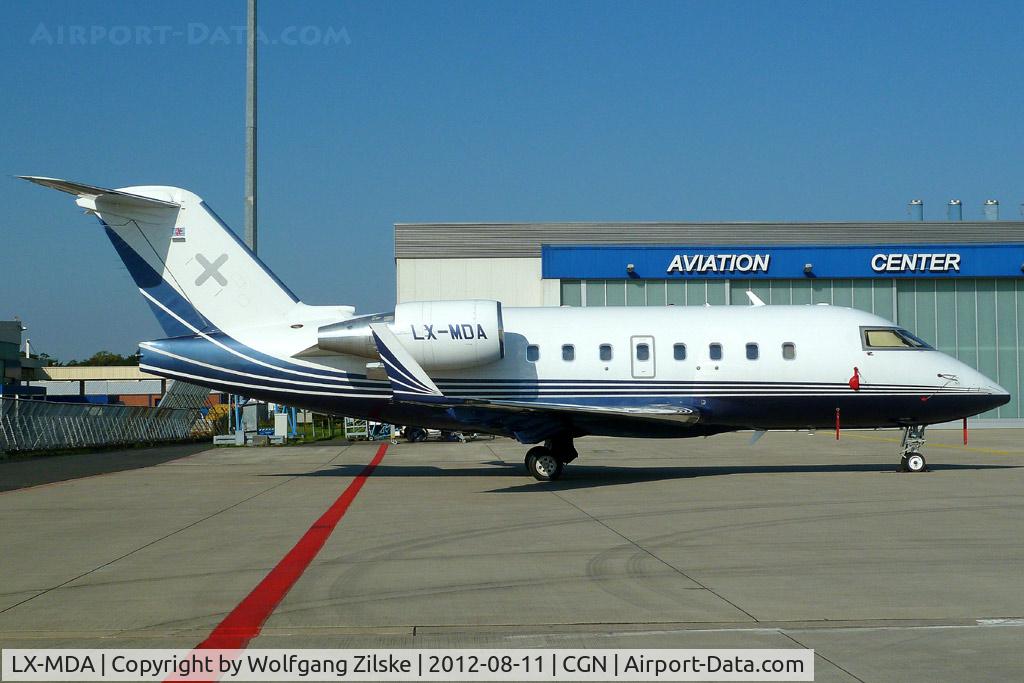 LX-MDA, 2005 Bombardier Challenger 604 (CL-600-2B16) C/N 5616, visitor
