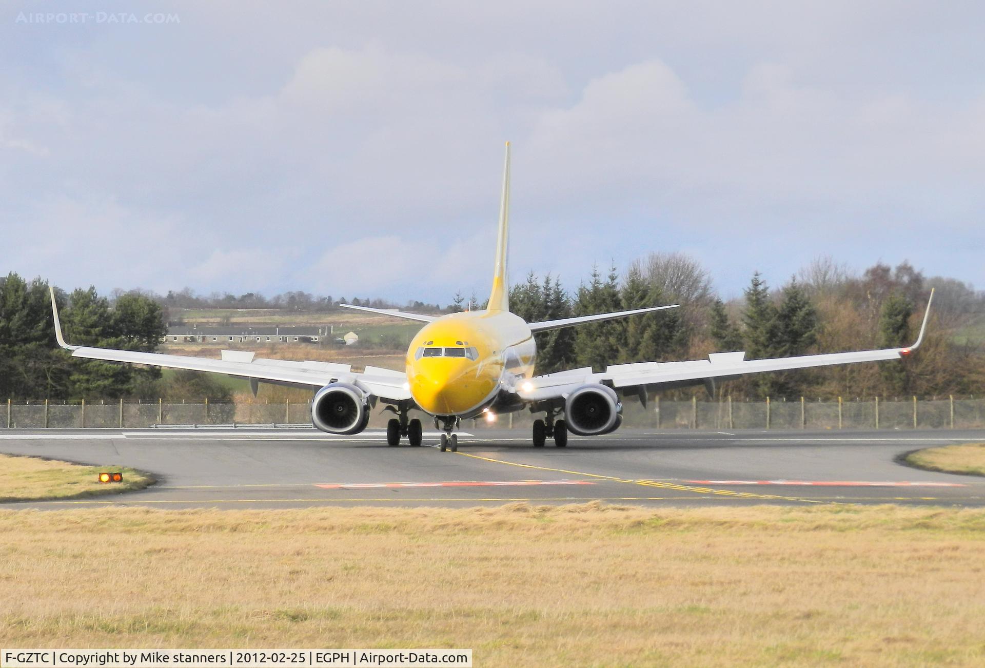 F-GZTC, 2002 Boeing 737-73V C/N 32414, Europe Airpost B737-73V On taxiway Bravo 1