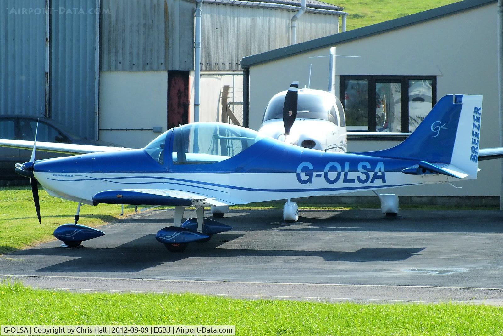 G-OLSA, 2010 Aerostyle B600 C/N 014LSA, in a new colour scheme