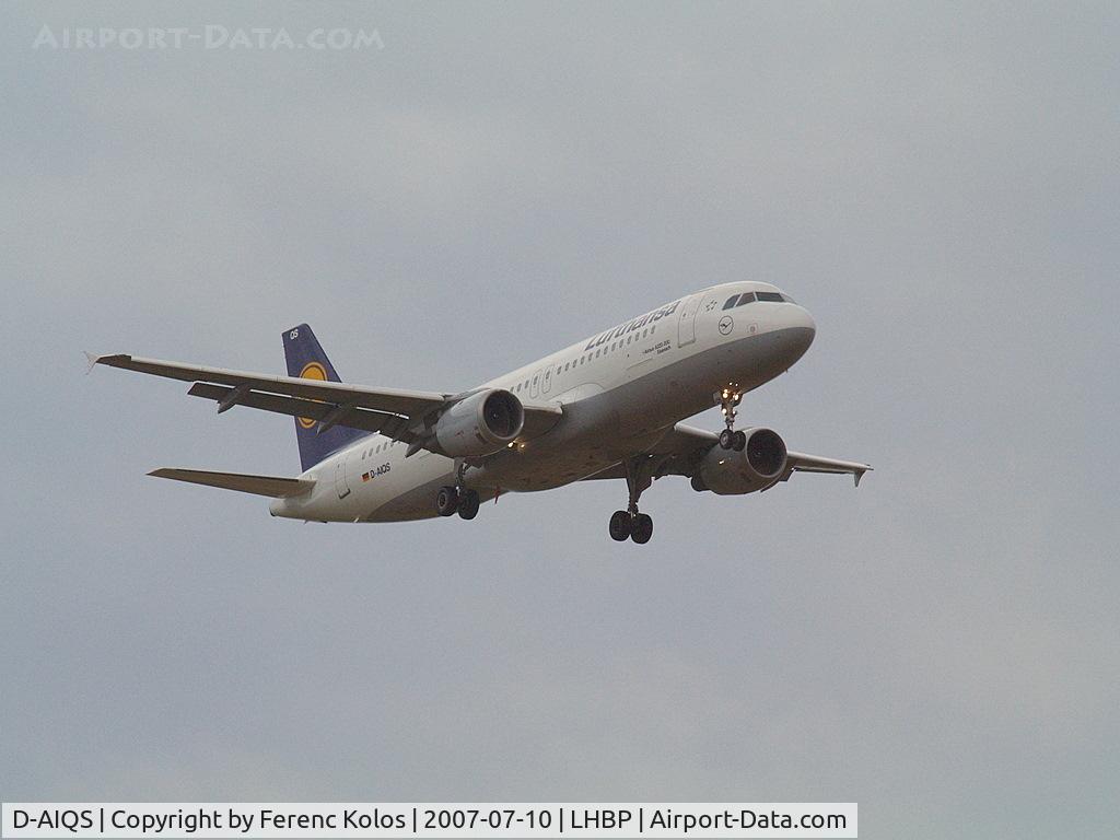 D-AIQS, 1993 Airbus A320-211 C/N 401, Ferihegy