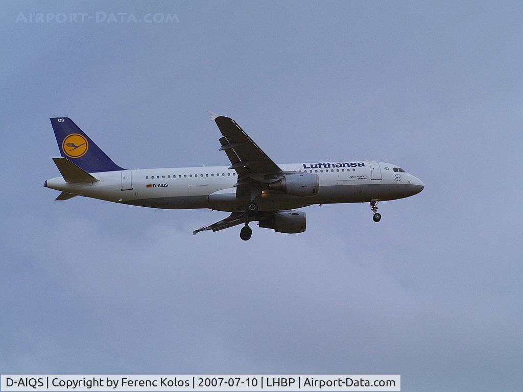 D-AIQS, 1993 Airbus A320-211 C/N 401, Ferihegy