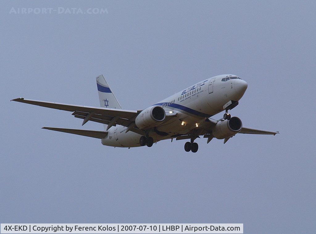 4X-EKD, 1999 Boeing 737-758 C/N 29960, Ferihegy
