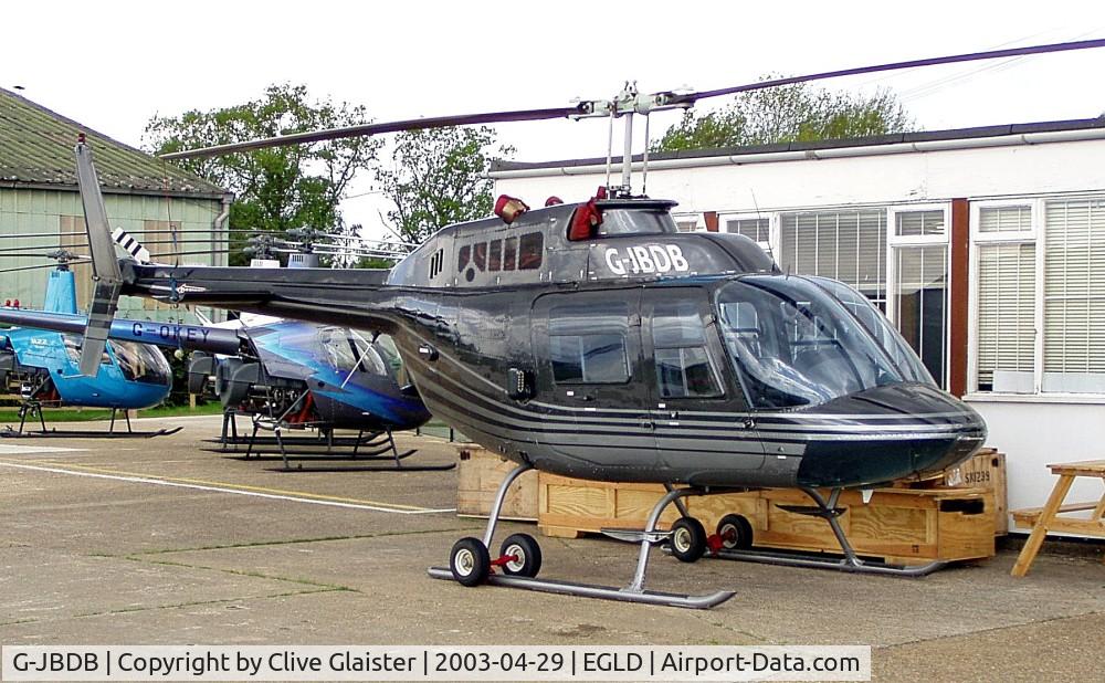 G-JBDB, 1970 Agusta AB-206B JetRanger III C/N 8238, Ex: Oman AF 602 > G-BNRD > G-OOPS > G-JBDB - Originally owned to, Rotor Enterprises Ltd & Trading as, Coventry Helicopters in July 1987 as G-BNRD. With, Brad Helicopters Ltd since April 1996 as G-JBDB.