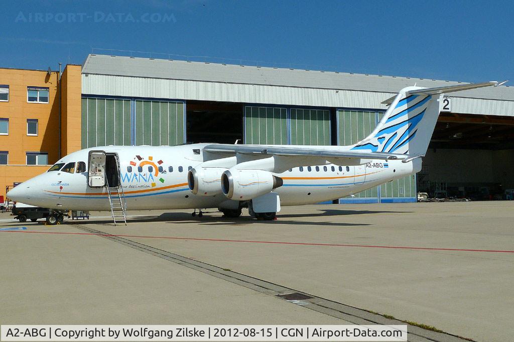 A2-ABG, 1997 British Aerospace Avro 146-RJ85 C/N E2303, visitor
