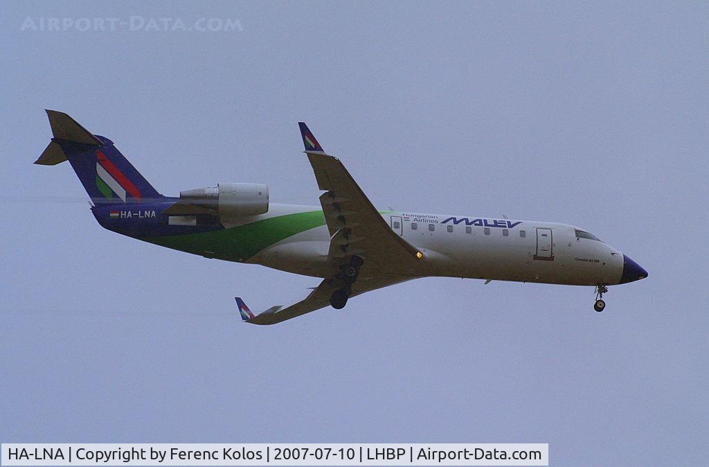 HA-LNA, 2002 Canadair CRJ-100ER (CL-600-2B19) C/N 7676, Ferihegy