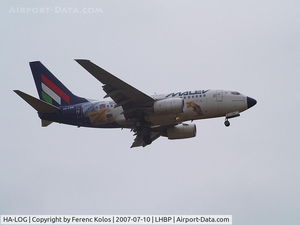HA-LOG, 2004 Boeing 737-6Q8 C/N 28261, Ferihegy