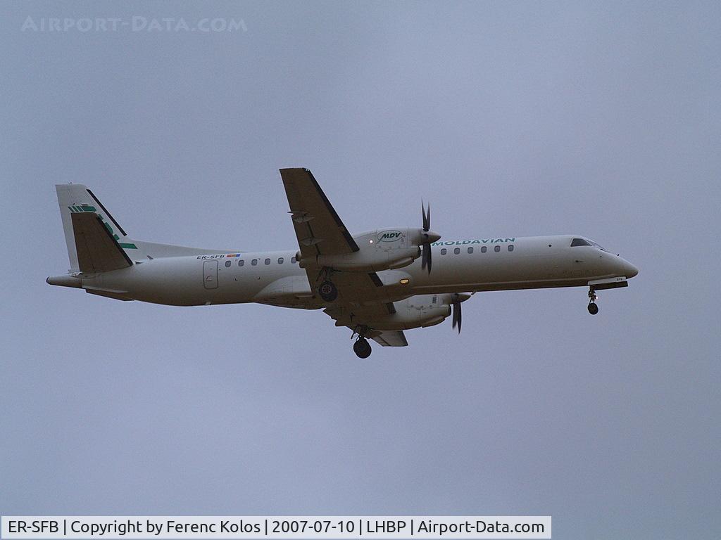 ER-SFB, 1995 Saab 2000 C/N 2000-022, Ferihegy