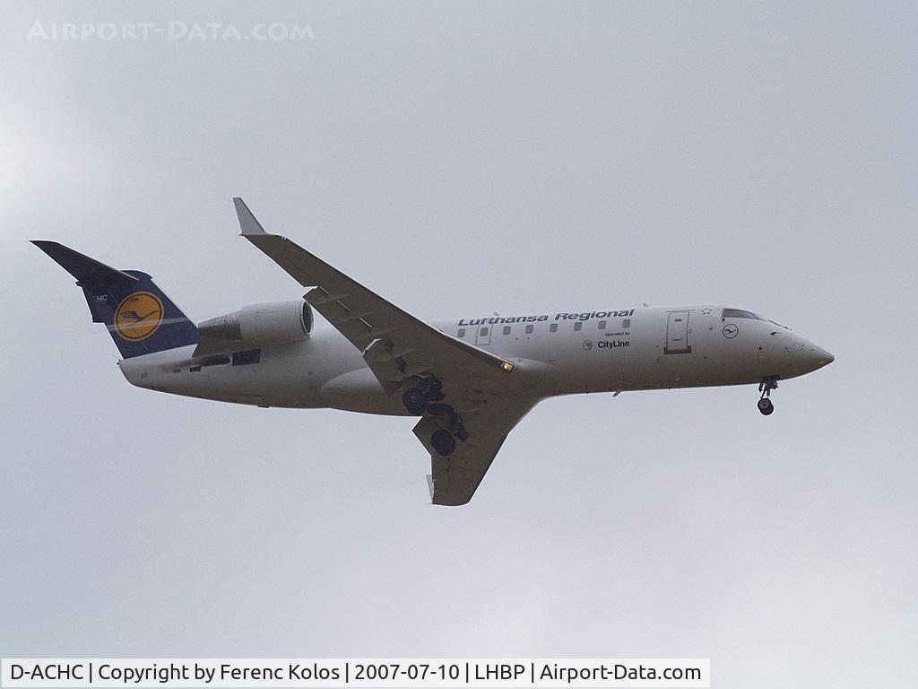 D-ACHC, 2000 Canadair CRJ-200LR (CL-600-2B19) C/N 7394, Ferihegy