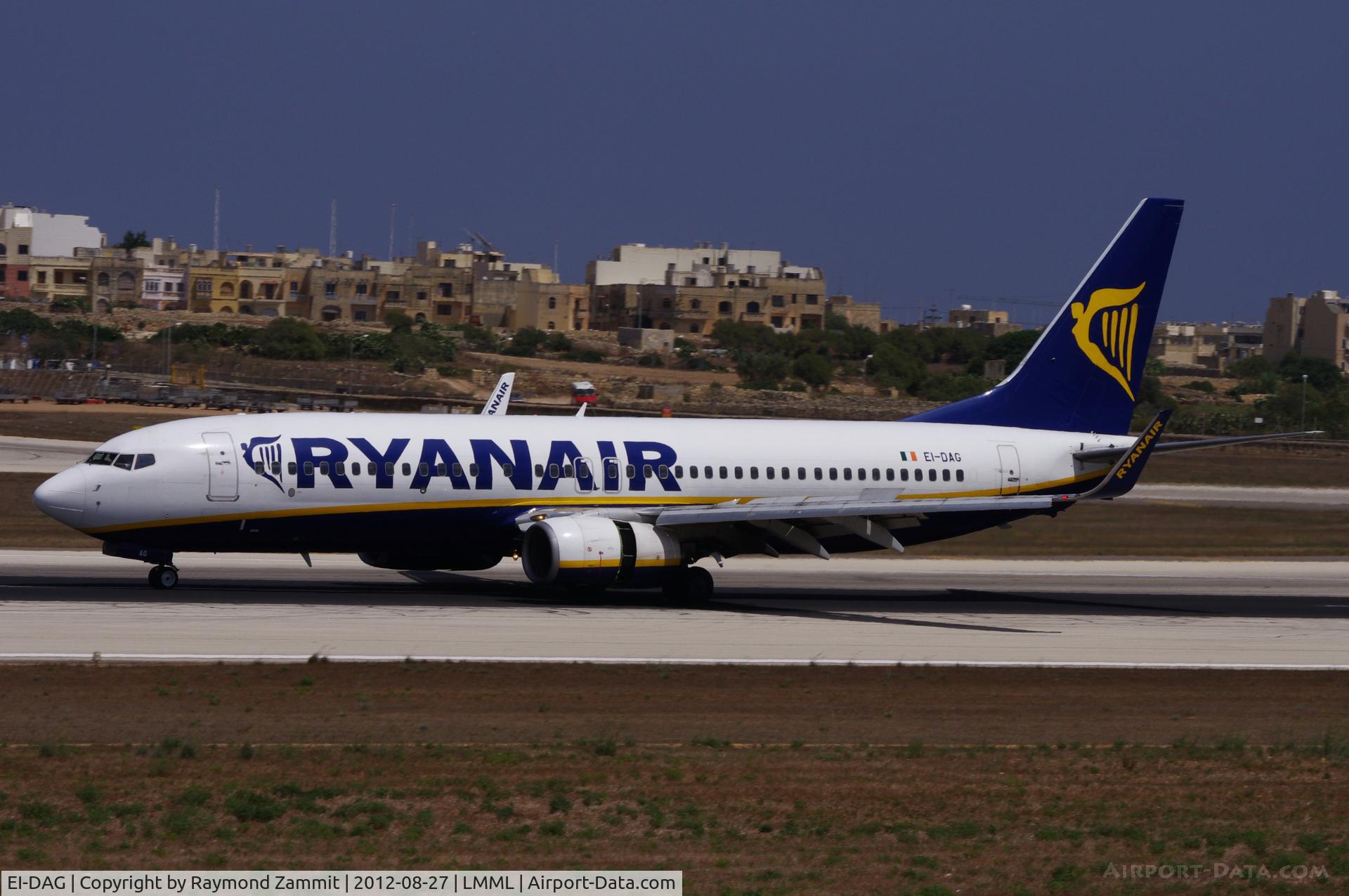 EI-DAG, 2002 Boeing 737-8AS C/N 29940, B737-800 EI-DAG Ryanair.